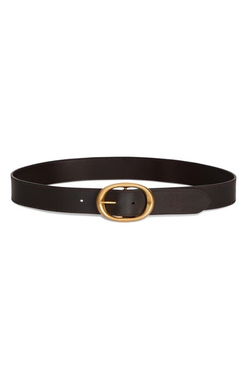 Wide Leather Belt