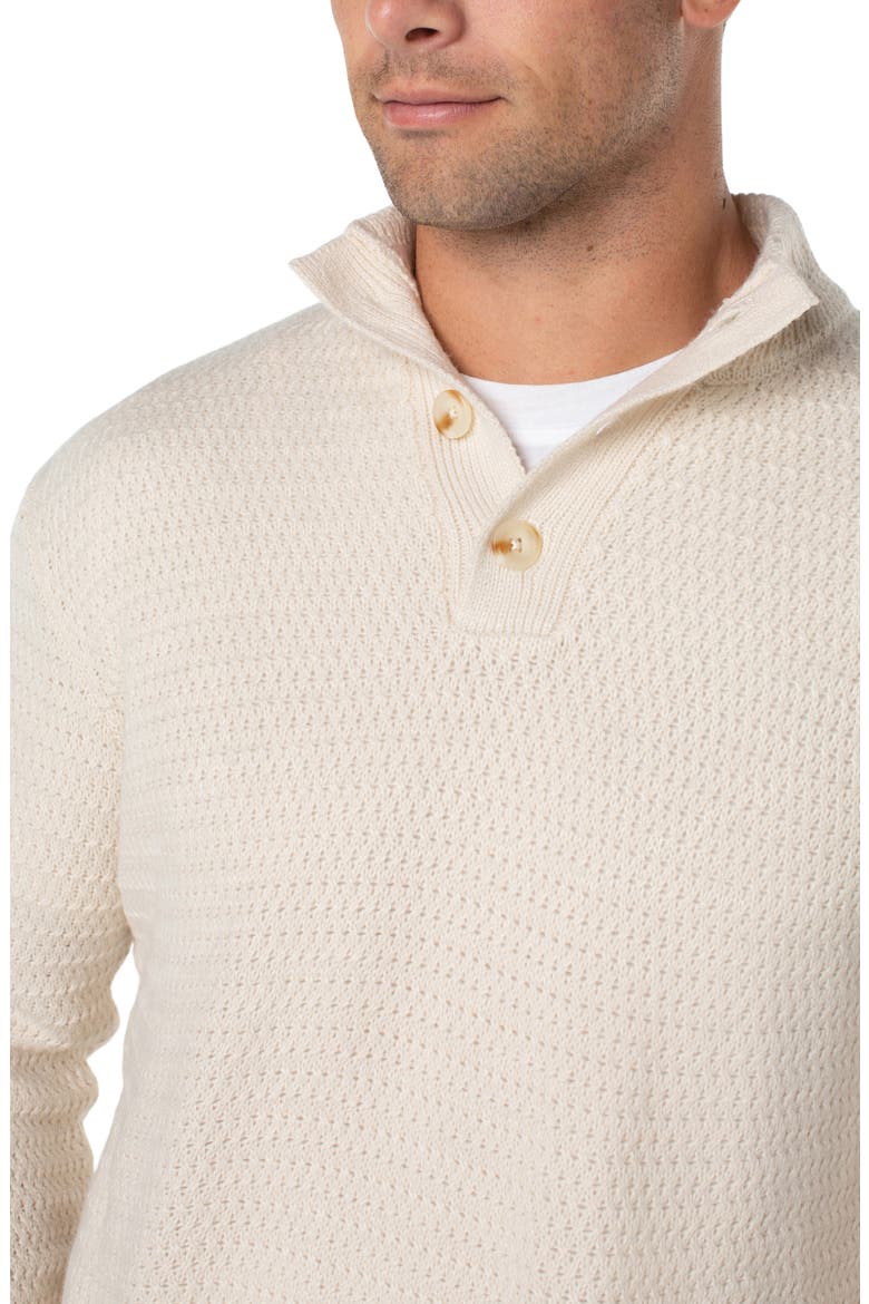 Mock Neck Sweater, Alternate, color, CREAM