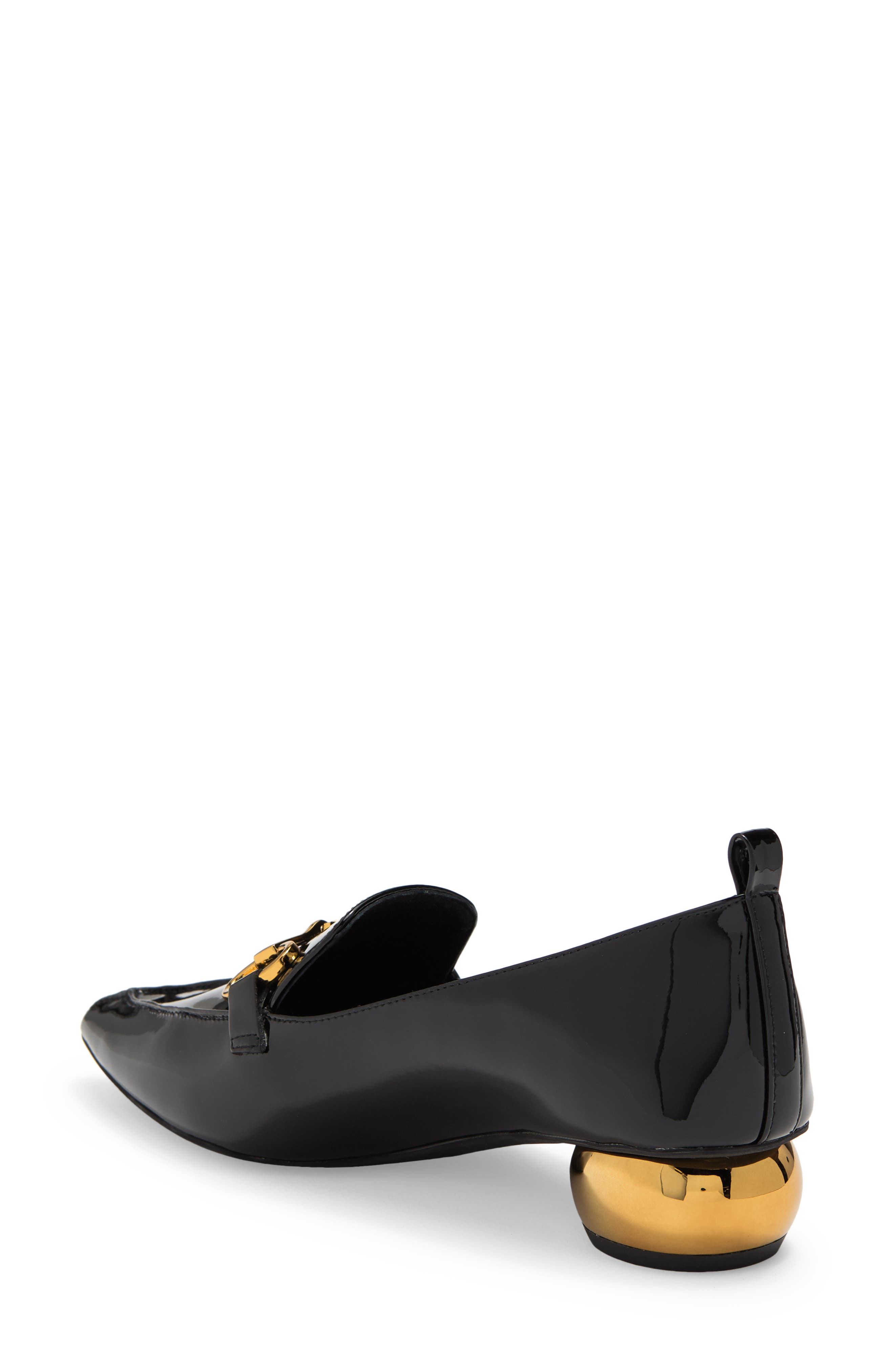 Jeffrey Campbell Viona Pointed Toe Loafer Pump, Alternate, color, 