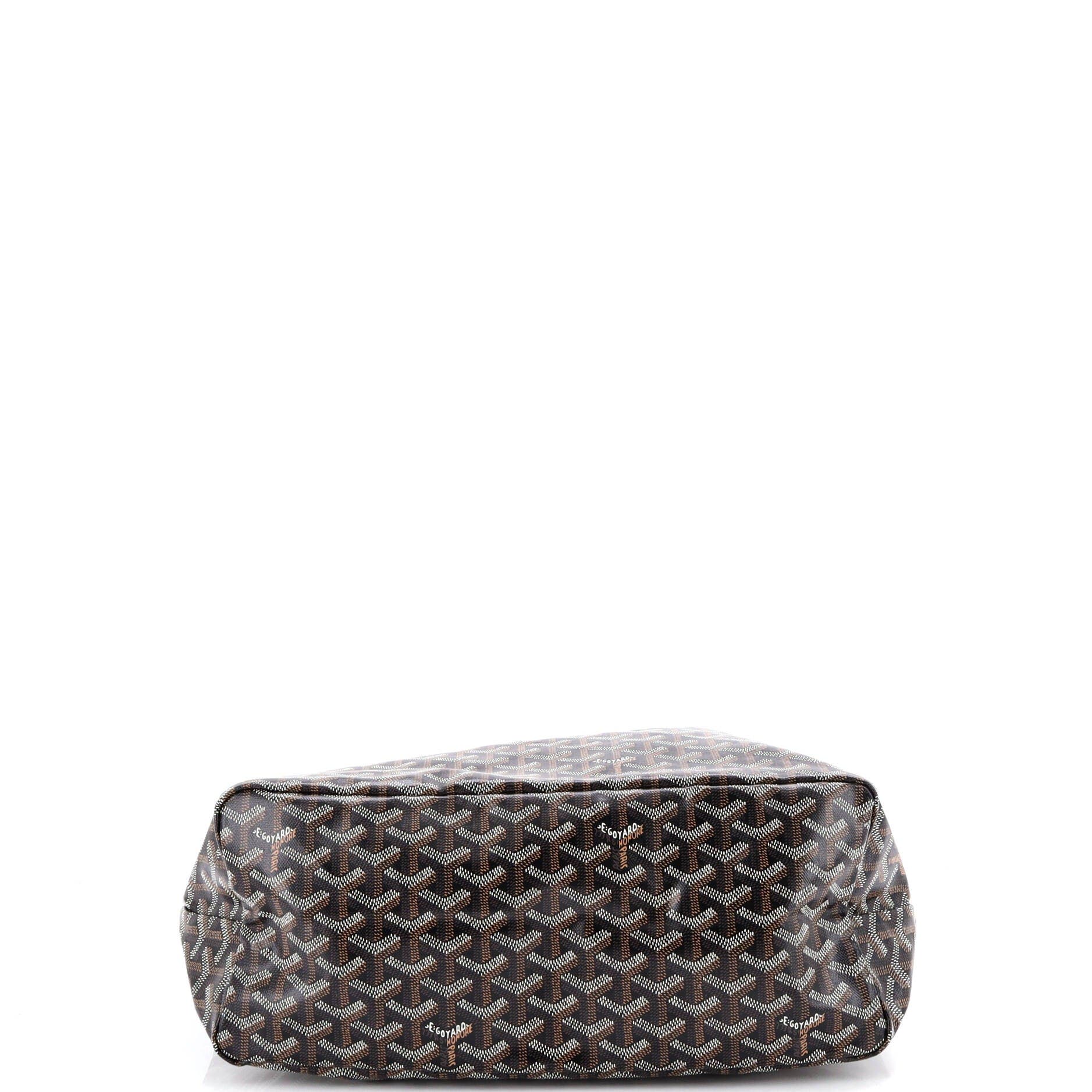 Pre-Owned Goyard Saint Louis Tote Coated Canvas PM, Alternate, color, Brown