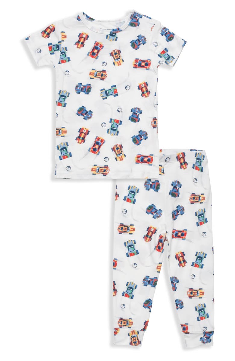 Magnetic Me Formula Fun Magnetic Closure Pajamas Set, Main, color, Formula Fun