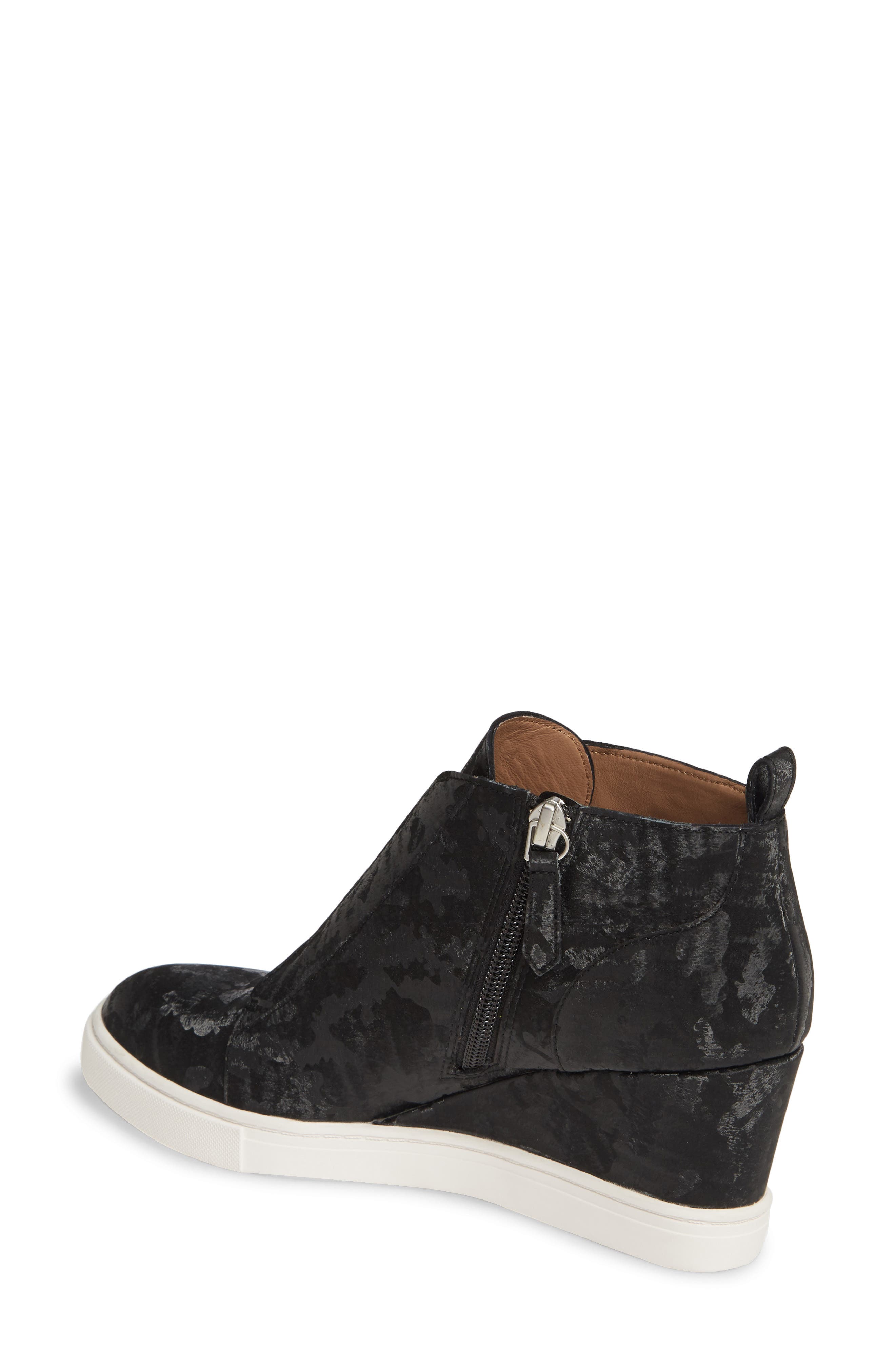 Felicia III Wedge Sneaker, Alternate, color, BLACK CAMO