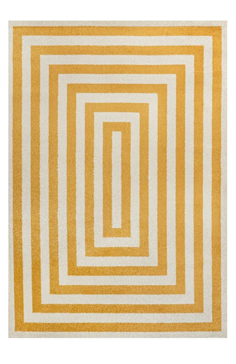 Bandol Modern Classic Mitre Stripe Area Rug