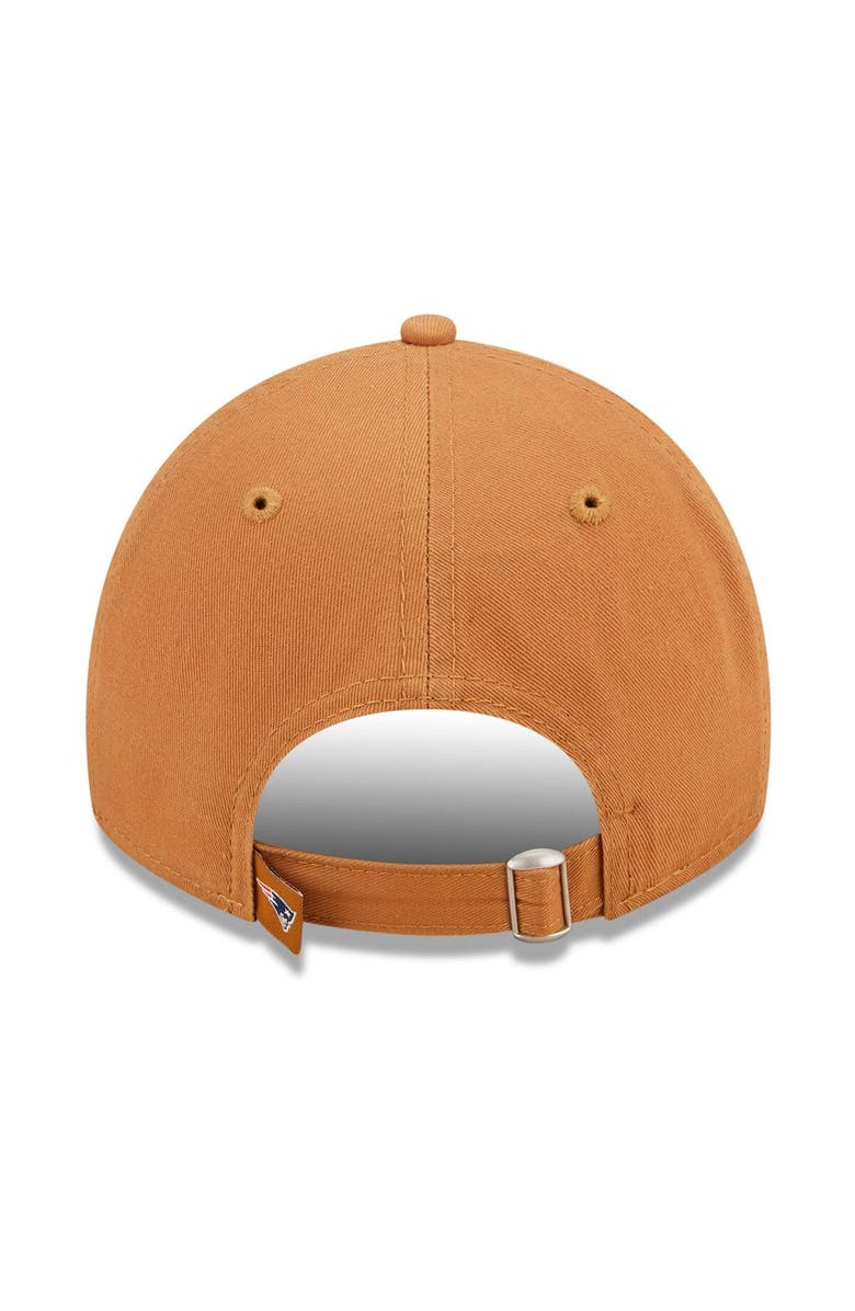 New Era Women's New Era Brown New England Patriots Core Classic 2.0 9TWENTY Adjustable Hat, Alternate, color, 
