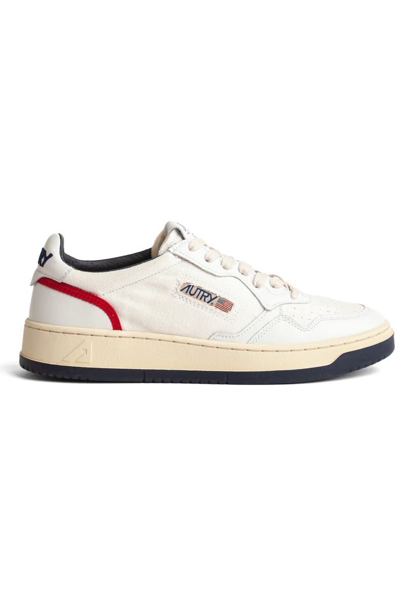 AUTRY Open Low Top Sneaker, Alternate, color, Leather Capsule