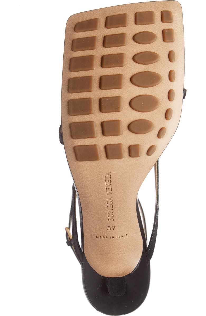 Bottega Veneta Stretch Square Toe Sandal, Alternate, color,