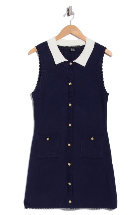 Bennet Rib Knit Sleeveless Minidress
