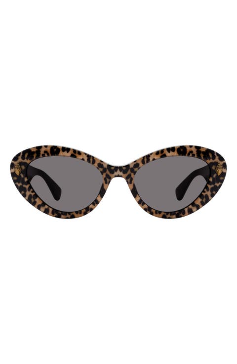 52mm Cat Eye Sunglasses