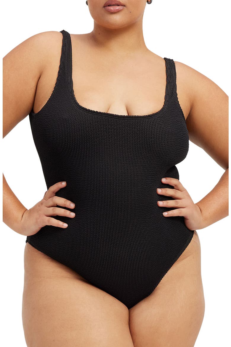 Always Fit One-Piece Swimsuit, Alternate, color, BLACK