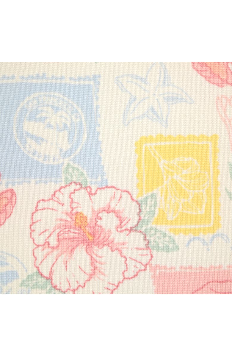 SLEEP ON IT Kids' Snug Fit Long Pajamas & Scrunchie Set, Alternate, color, Pink Multi