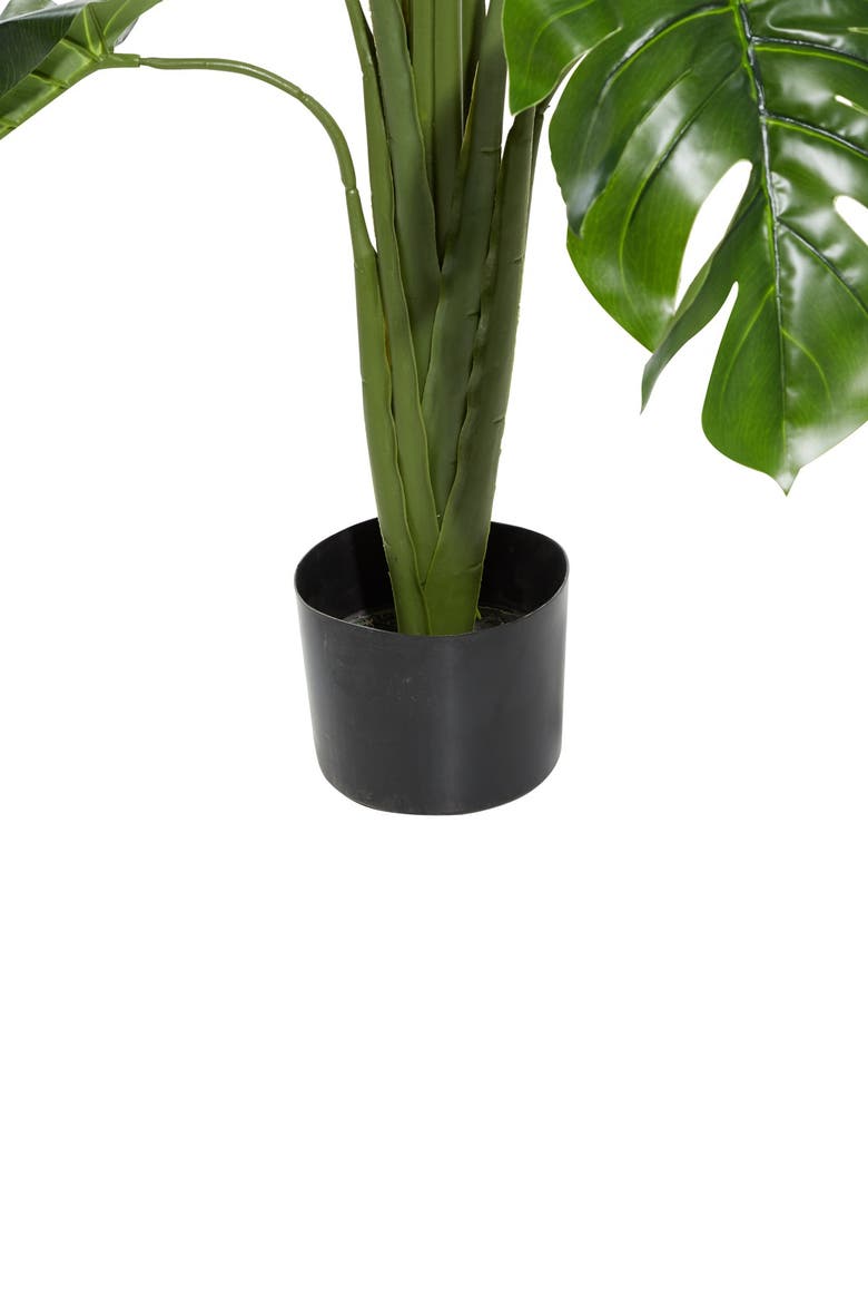 Monstera Artificial Decorative Foliage - 53" - Green, Alternate, color, MULTI