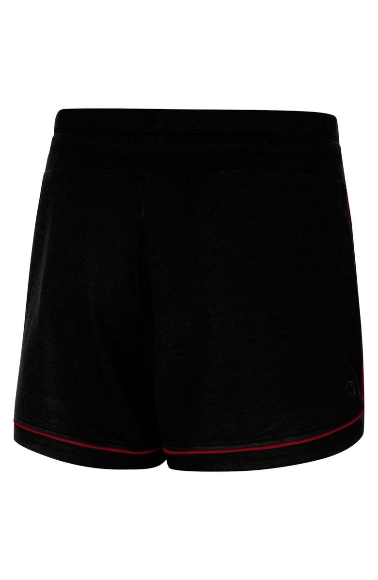 COLOSSEUM Women's Colosseum Black Alabama Crimson Tide Lil Sebastian Tri-Blend Shorts, Alternate, color,