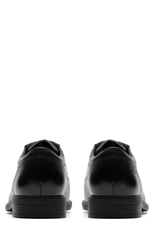 Clarks Men's Steadwell Cap Dress Shoe In Black