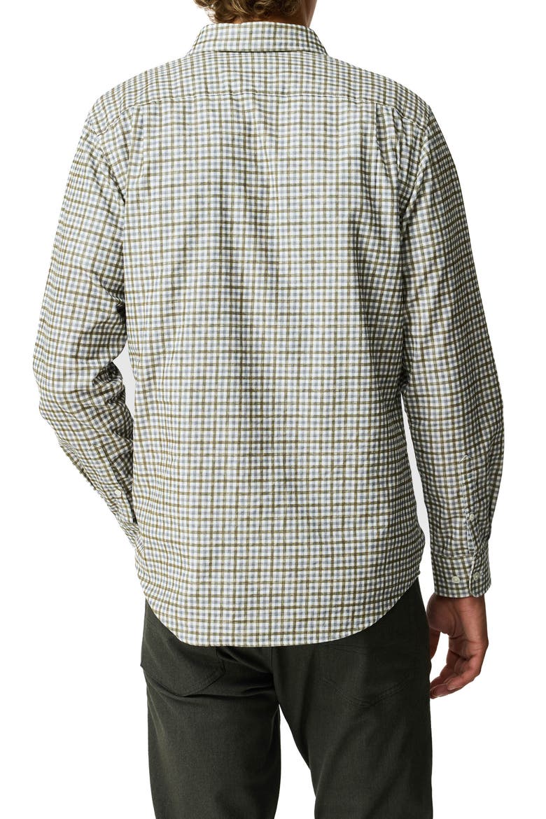 Gledknowe Cotton Shirt, Alternate, color, OLIVE