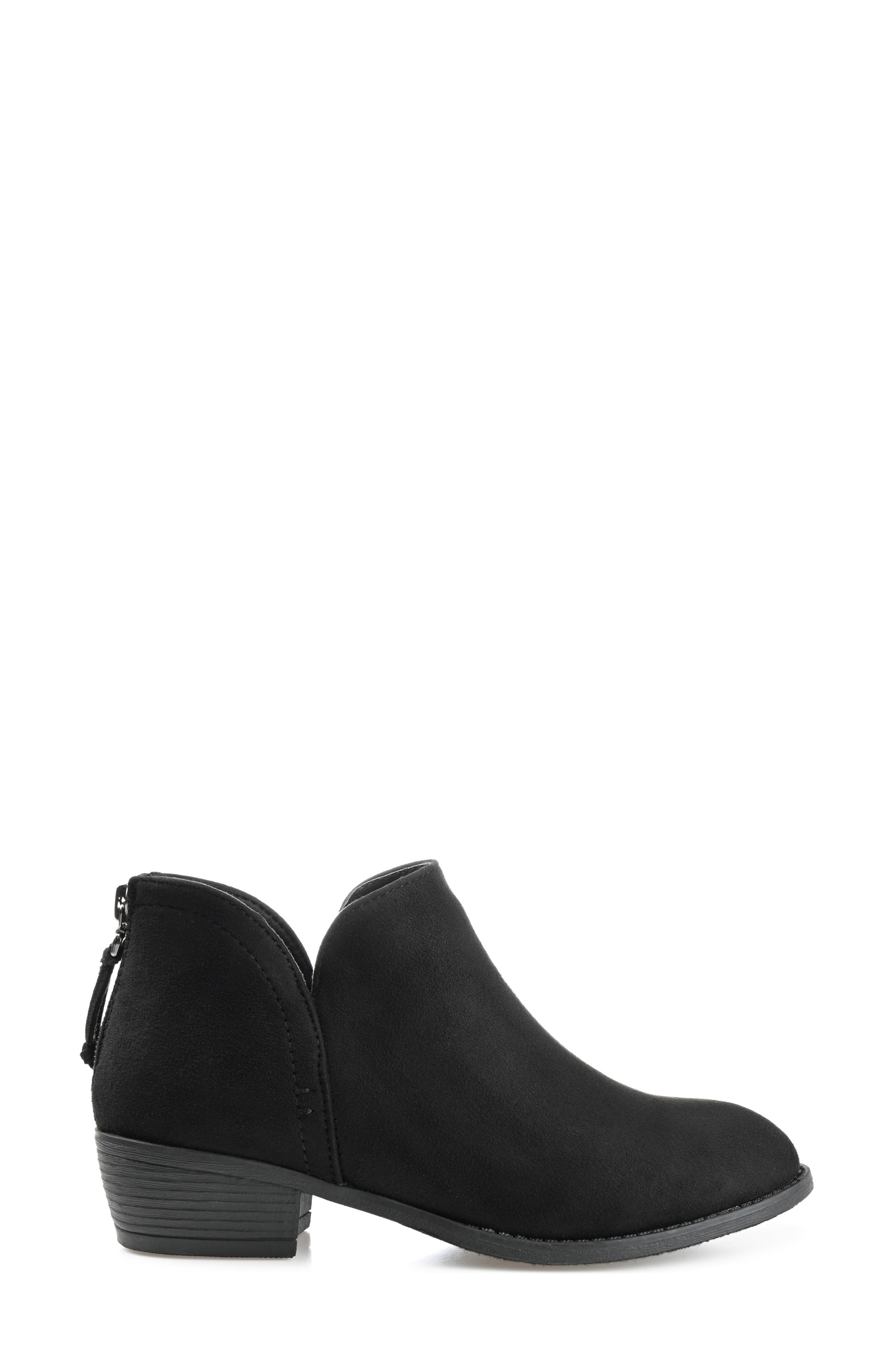 Journee Collection JOURNEE Livvy Ankle Bootie, Alternate, color, Black
