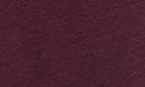 Mango V-neck Linen T-shirt In Burgundy
