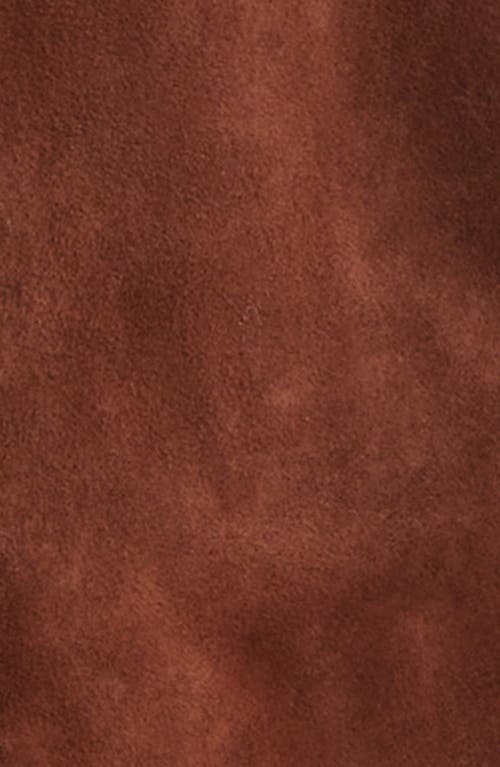 Cinq À Sept Chris Buttoned-pocket Suede Gilet In Brown