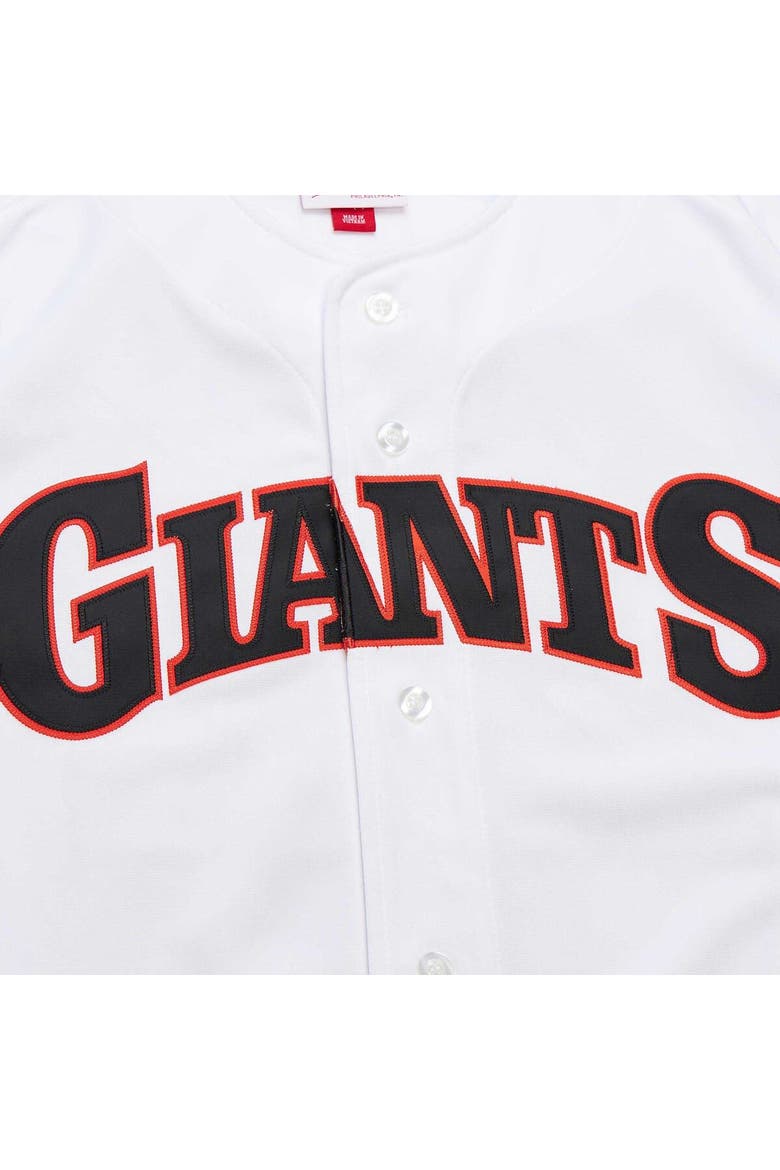 Men's Mitchell & Ness Will Clark White San Francisco Giants Cooperstown Collection 1989 Authentic Jersey, Alternate, color, White