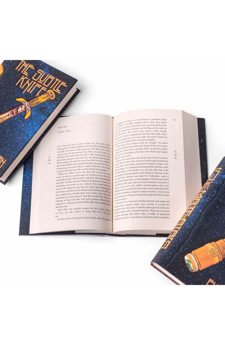 Juniper Books His Dark Materials Book Set, Alternate, color, Gold