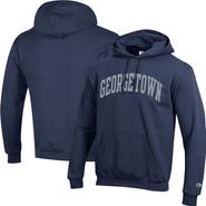 Champion Men's Champion  Navy Georgetown Hoyas Basic Arch Fleece Pullover Hoodie