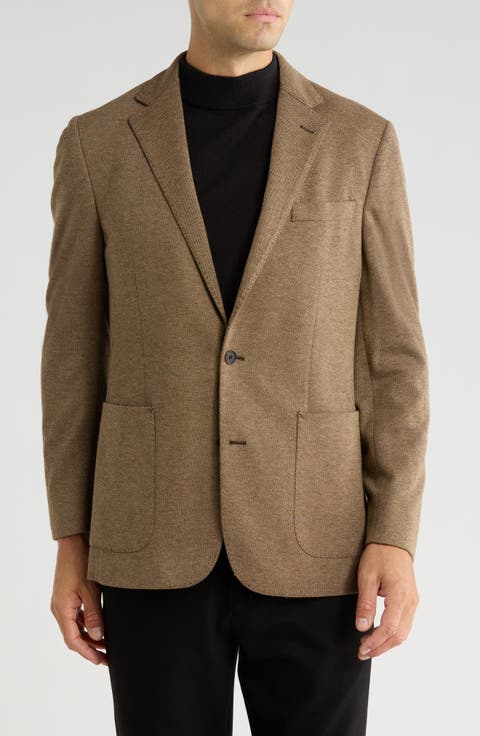 Textured Sport Coat (Regular, Short & Long)