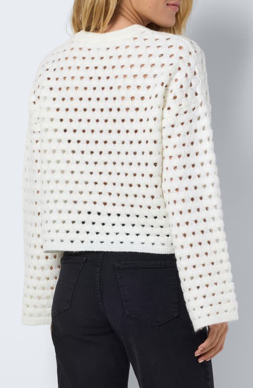 Noisy May Brandy Open Stitch Sweater
