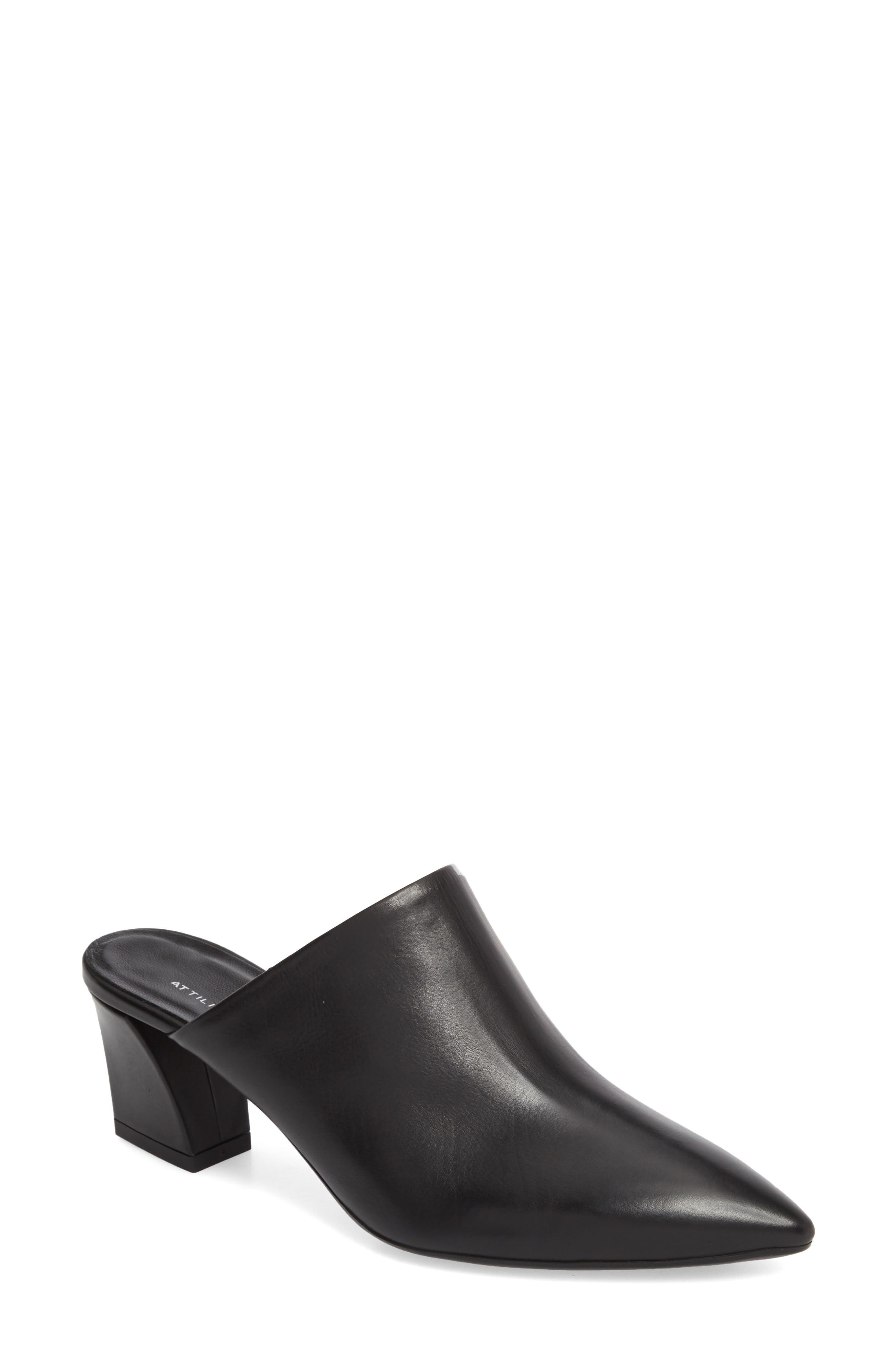 AGL Pointy Toe Mule, Main, color, 
