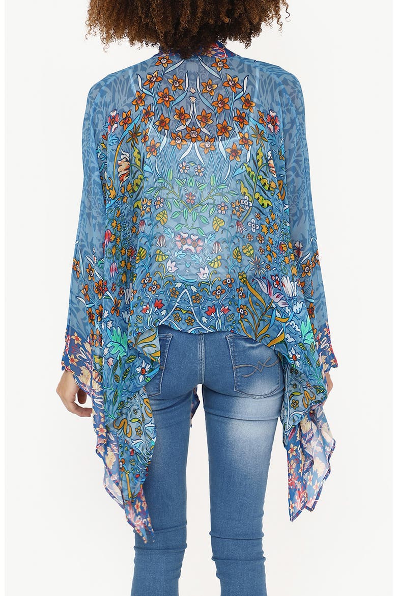 Floral Topper, Alternate, color, BLUE
