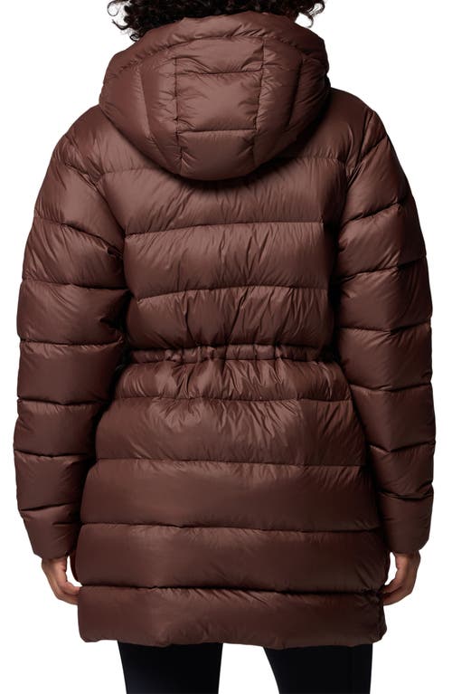 Columbia Harmony Falls Water Repellent 650 Fill Power Jacket In Brown