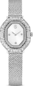 Swarovski Matrix Octagon Mesh Strap Watch, 30mm x 25mm
