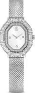 Swarovski Matrix Octagon Mesh Strap Watch, 30mm x 25mm