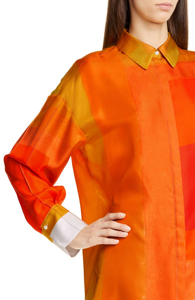 PARTOW Hugo Silk Shirt, Alternate, color,