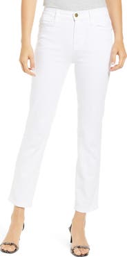 FRAME Le High Ankle Straight Leg Jeans
