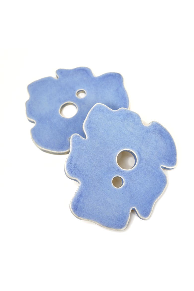 Flower Frogs - Set of 2, Main, color, Blue