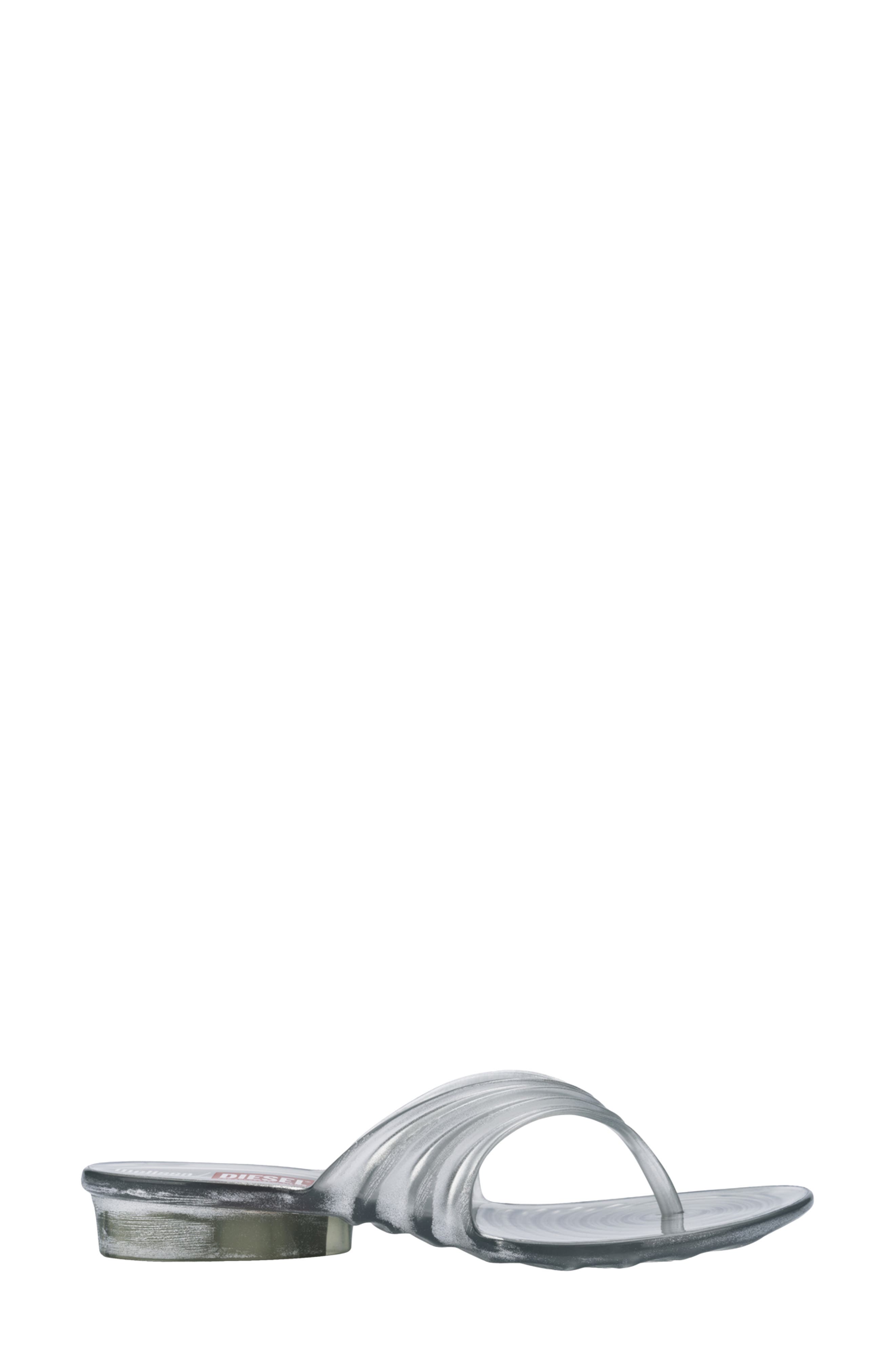 x Diesel Flip Flop, Alternate, color, TRANSPARENT