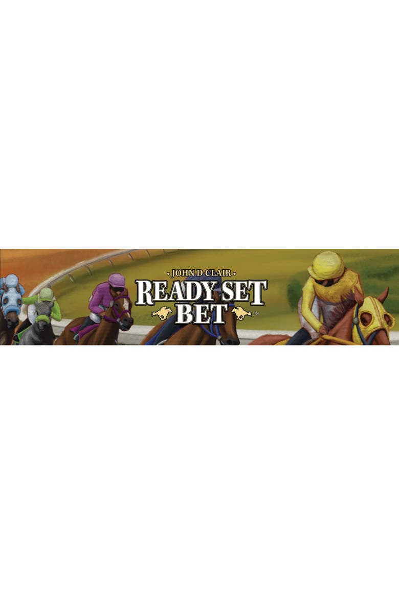 Horse Racing Betting Board Game, Alternate, color, Multicolored