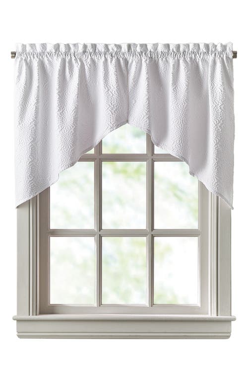 Dkny Chrysanthemum Set Of 2 Floral Swags In White