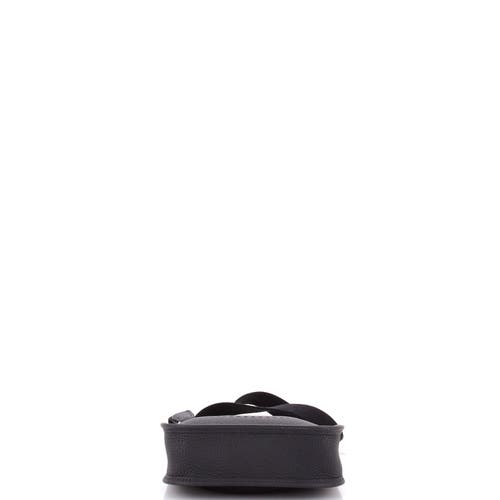 Pre-owned Hermes Hermes Evelyne Bag Gen Iii Clemence Tpm In Black