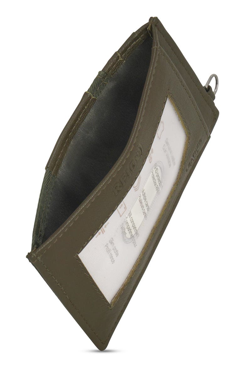 Cam Slim Card Holder, Alternate, color, GREEN
