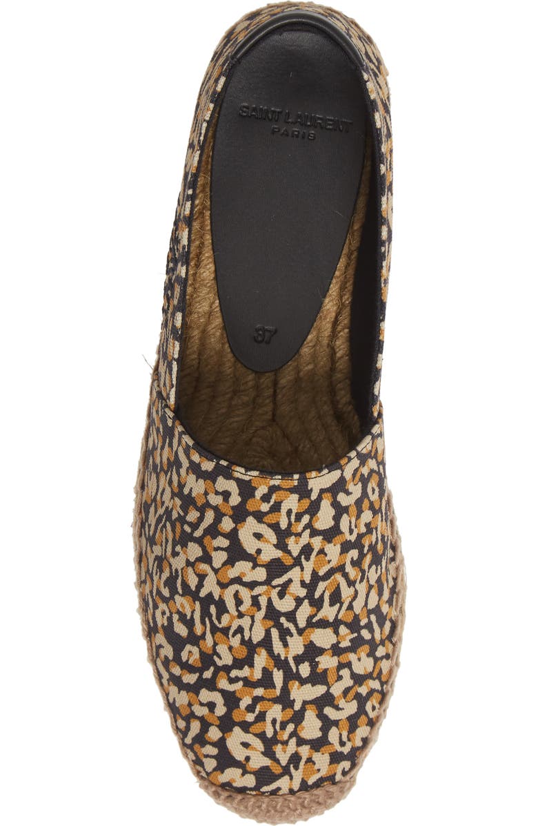 Saint Laurent Monogramme Espadrille Flat, Alternate, color,