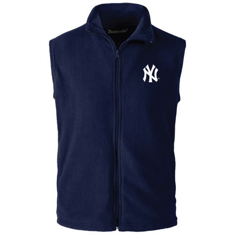 Men's Dunbrooke  Navy New York Yankees Houston Full-Zip Vest
