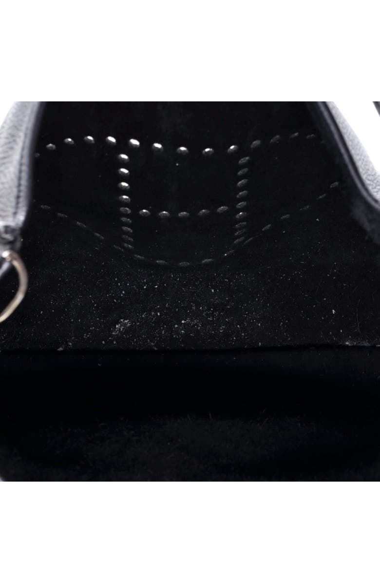 Pre-Owned Hermes Evelyne Bag Gen III Clemence GM, Alternate, color, Noir