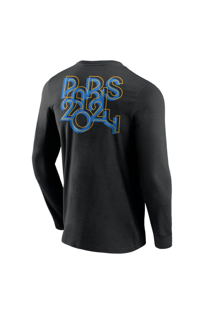 FANATICS Men's Fanatics Branded Black Paris 2024 Summer Olympics Text Block Overlay Long Sleeve T-Shirt, Alternate, color, 