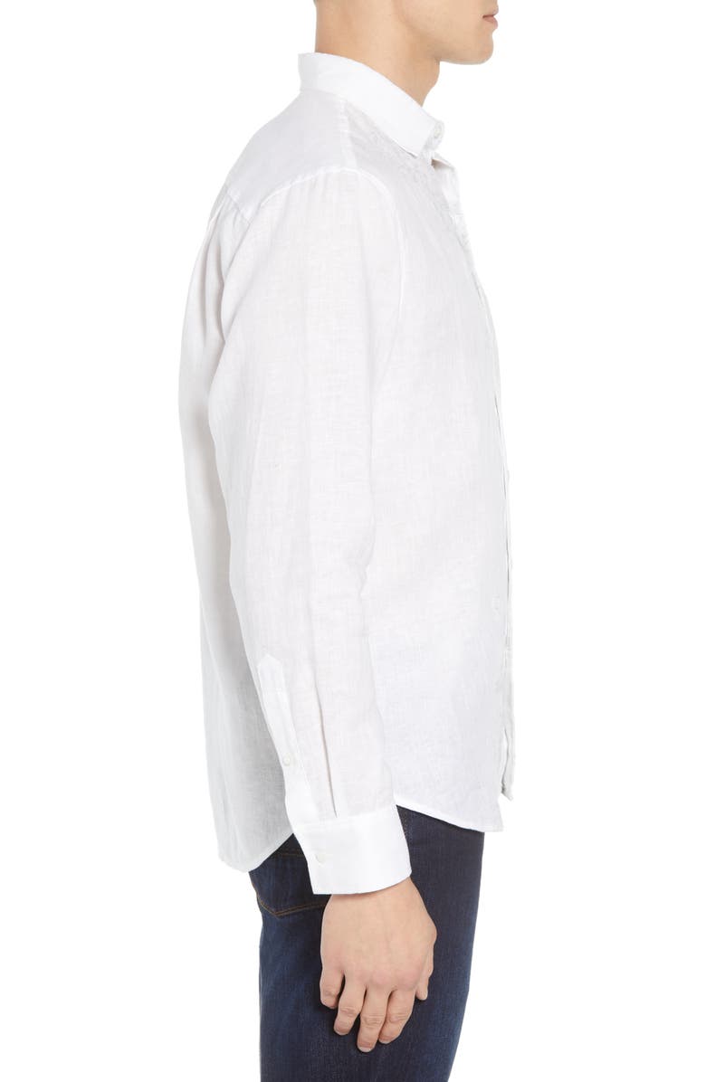 Tommy Bahama Get Your Groom On Linen Sport Shirt, Alternate, color,