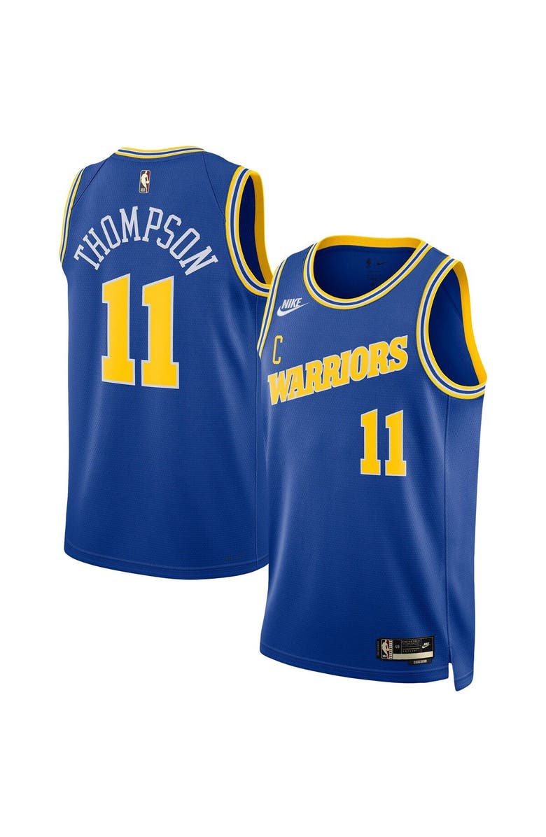 Nike Men's Nike Klay Thompson Blue Golden State Warriors Swingman Jersey - Classic Edition, Main, color, Blue