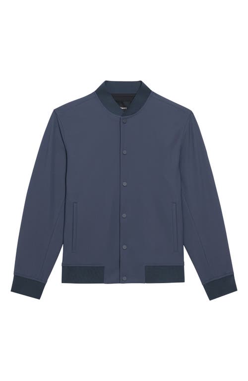 Theory Murphy Precision Bomber Jacket In Brown