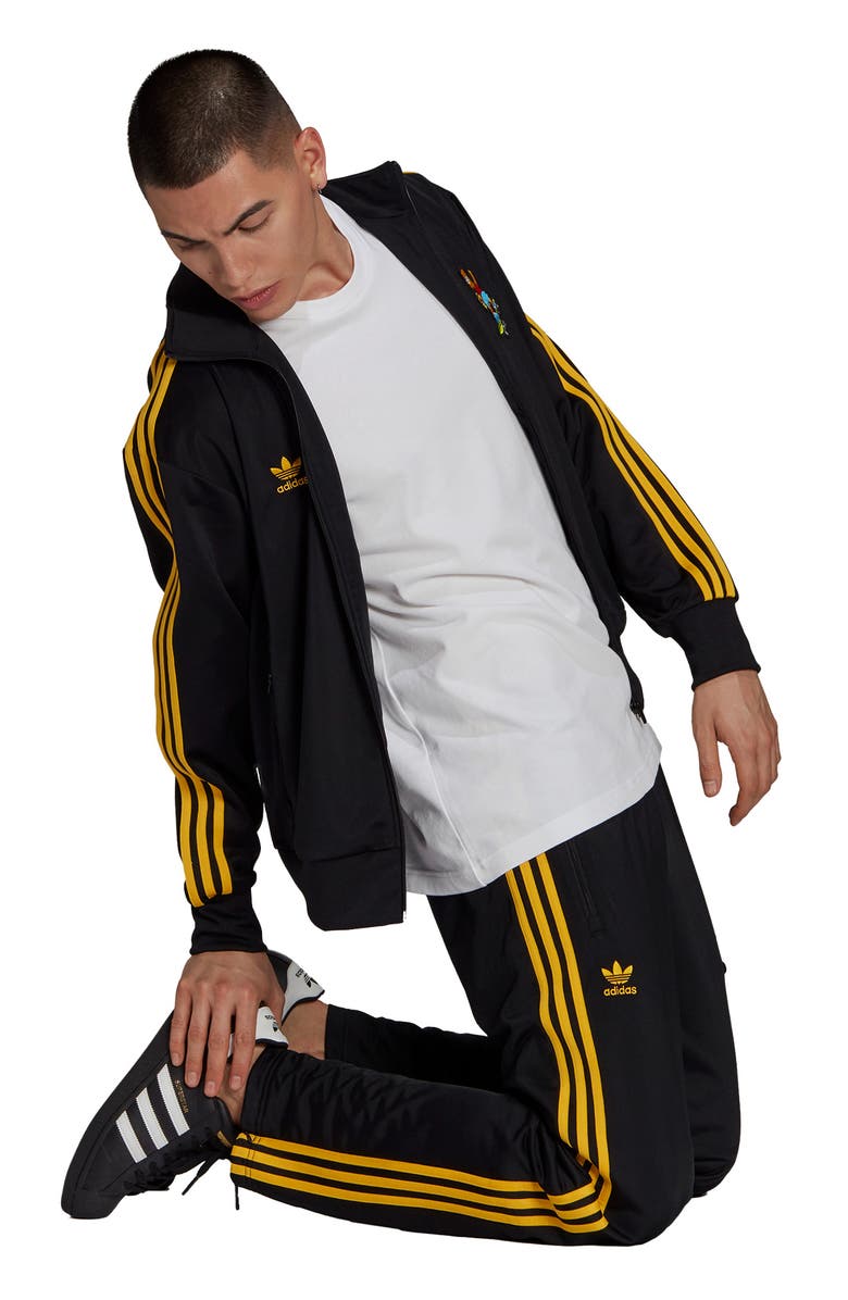 adidas x The Simpsons Firebird Track Jacket, Alternate, color, 