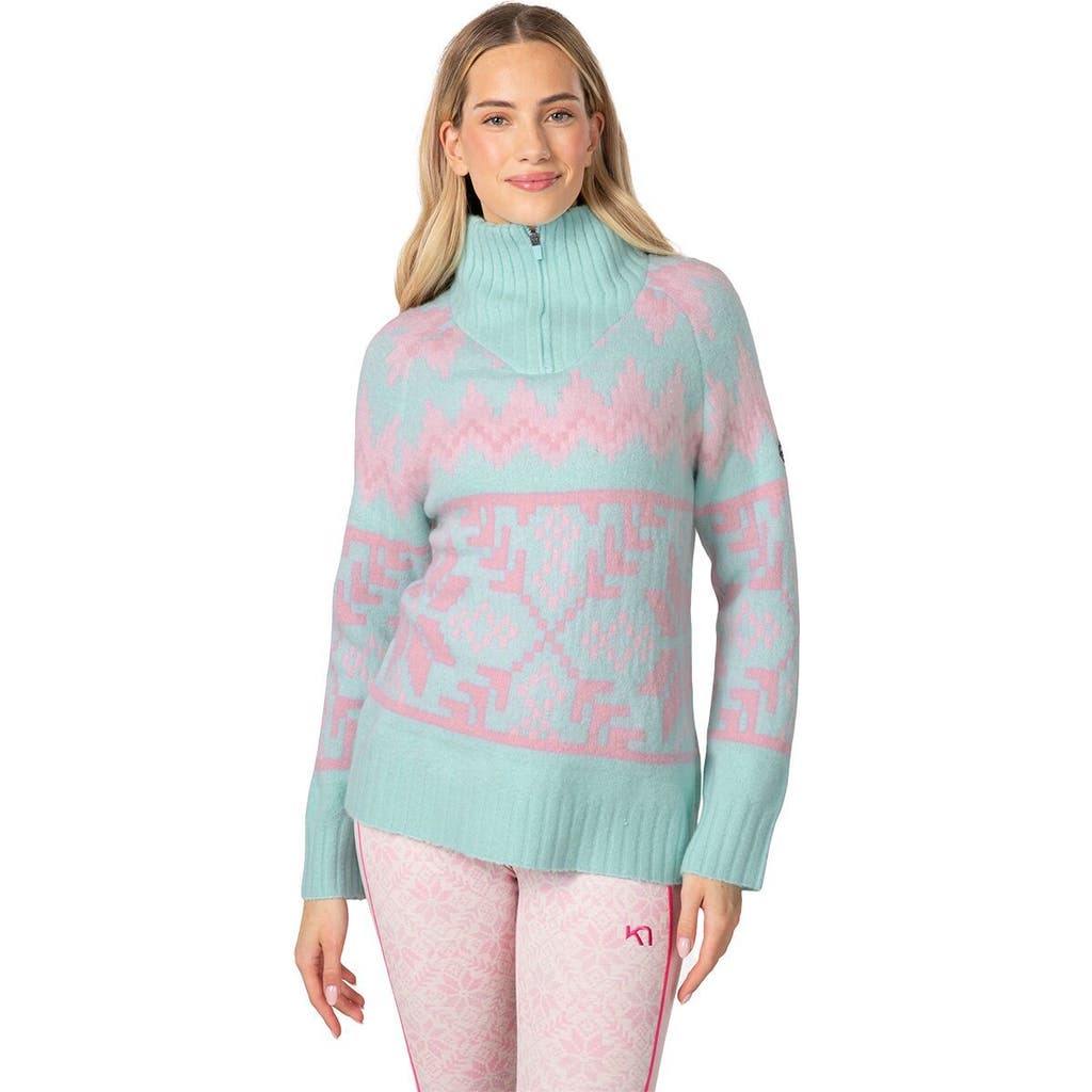 Kari Traa Amelia Knit Sweater In Blue