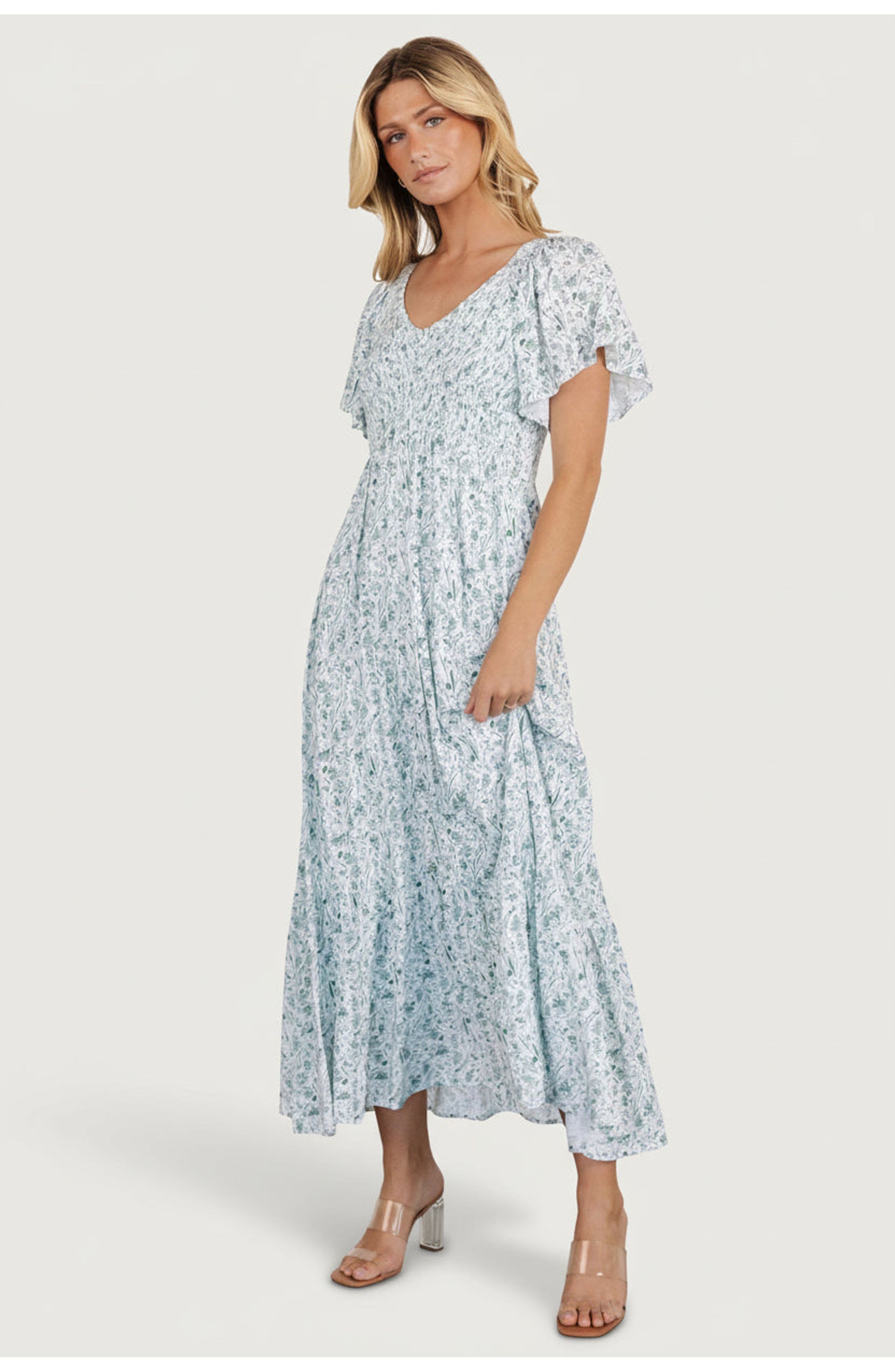 Joanie Smocked Dress - image 3