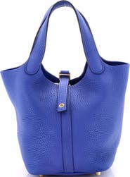 Pre-Owned Hermes Picotin Lock Bag Clemence PM